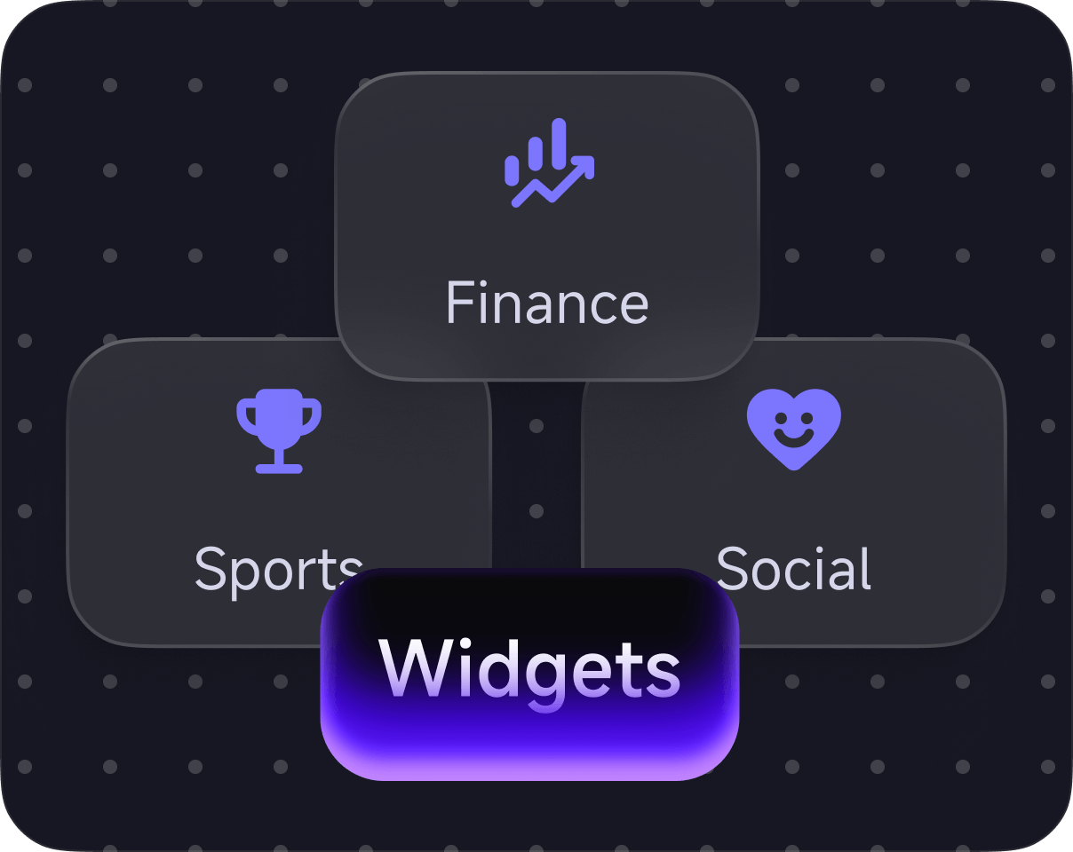 Industry Apps (Sports/Finance/Social)